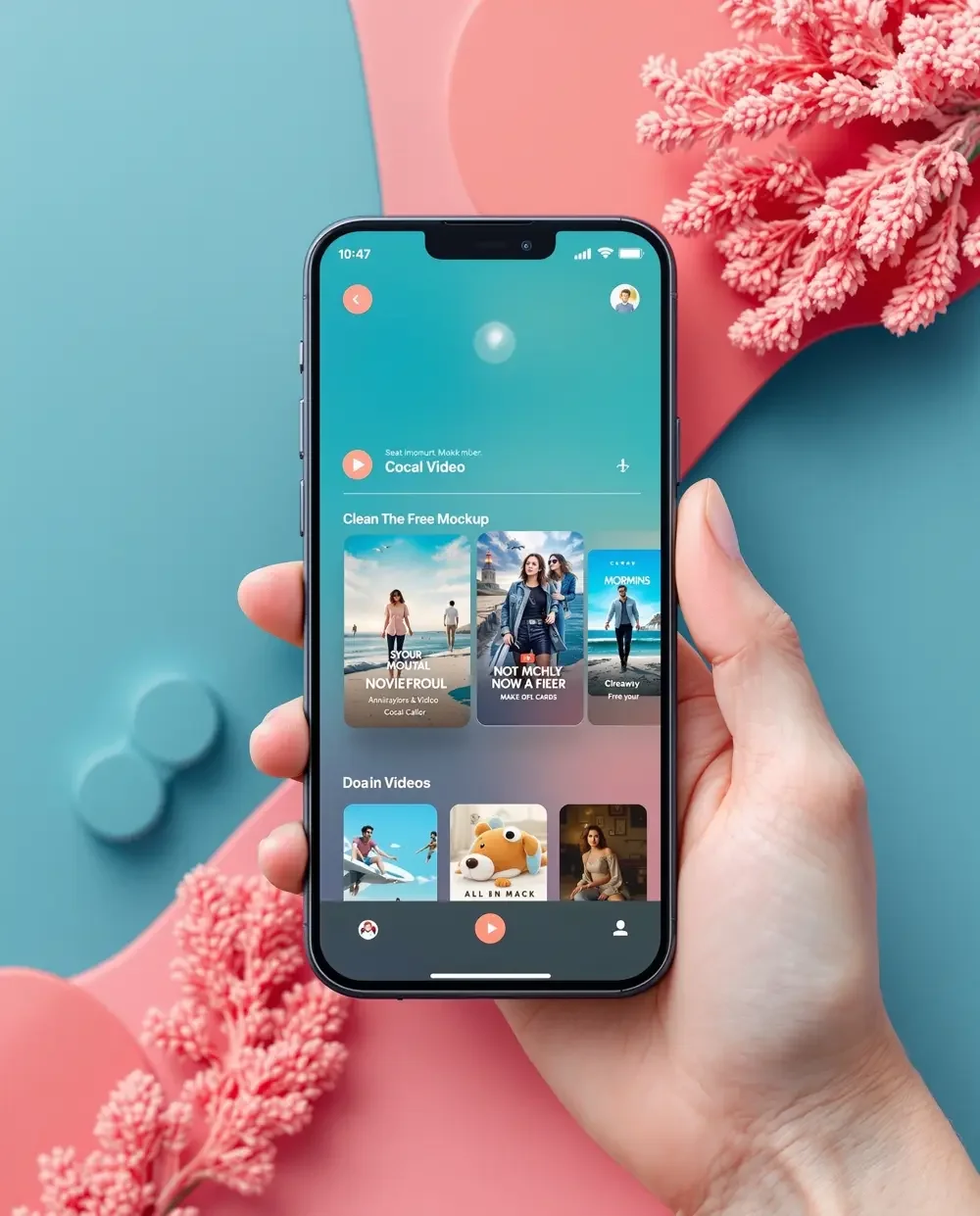 水牛影视 APP 界面预览